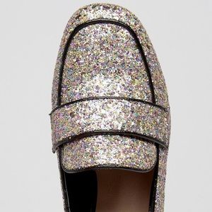 ASOS Shoes - Sprint ASOS Glitter Heeled Loafers. New. ASOS Shoes - Sprint ASOS Glitter Heeled Loafers. New.